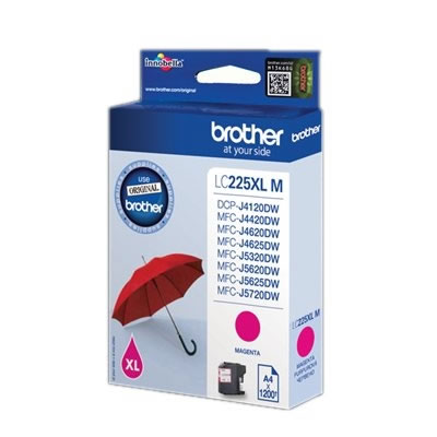 Brother LC225XLMB MAGENTA 